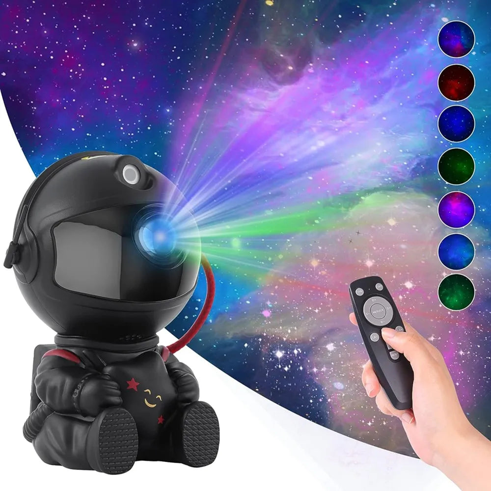 AstroGlow - Interactieve Astronaut Projector Nachtlamp