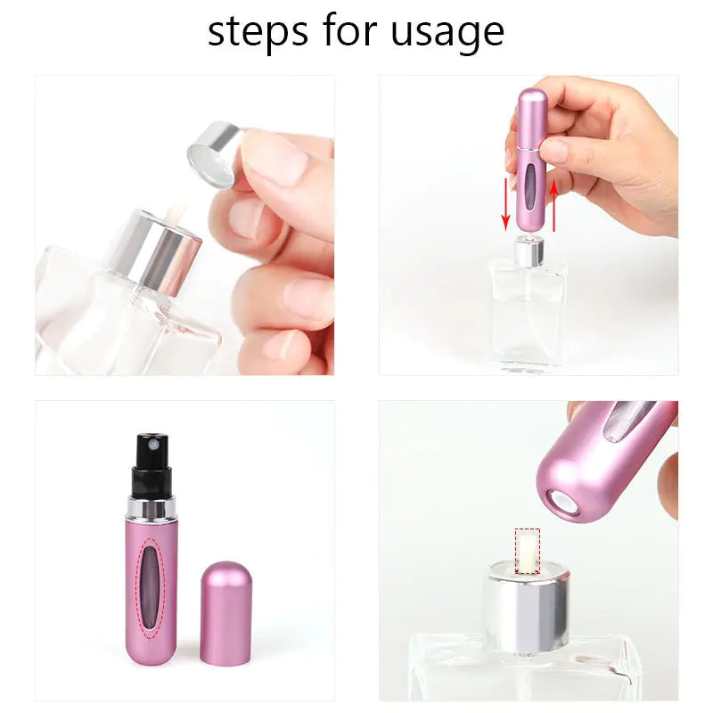 ScentSwift - Portable Perfume Refill Spray Bottle